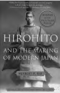 book cover for hirohito and the making of modern japan