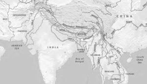 Map for "The Yellow River: The Problem of Water in Modern China" 