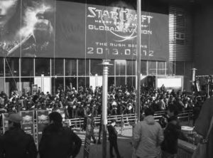 photo of a starcraft banner