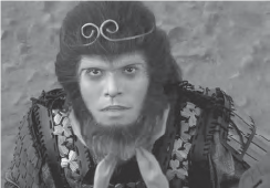 xuanzang journey to the west photo of a monkey man
