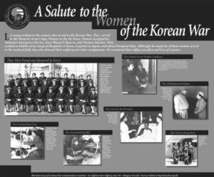 Page: A salute to the women of the korean war