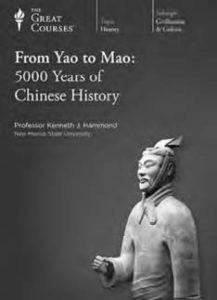 book cover for "from yao to mao: 5000 years of chinese history"