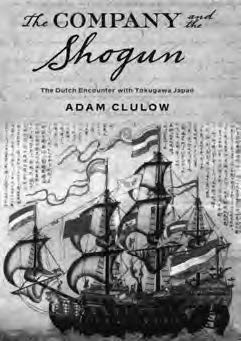 Book cover of the "Company of Shogun." The book cover image is of a Japanese a shogun period ship. 