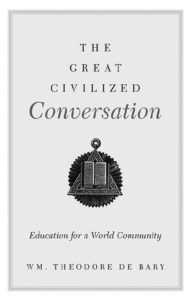 Book cover of "The Great Civilized Conversation."