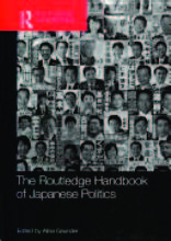 book cover for The Routledge Handbook of Japanese Politics