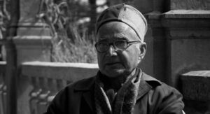 photograph of a man speaking